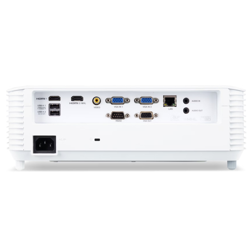 Acer S1386WHN Projecteur à focale standard 3600 ANSI lumens DLP WXGA (1280x800) Compatibilité 3D Blanc