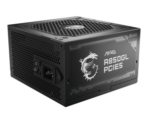 MSI MAG A850GL PCIE5 unité d'alimentation d'énergie 850 W 20+4 pin ATX ATX Noir