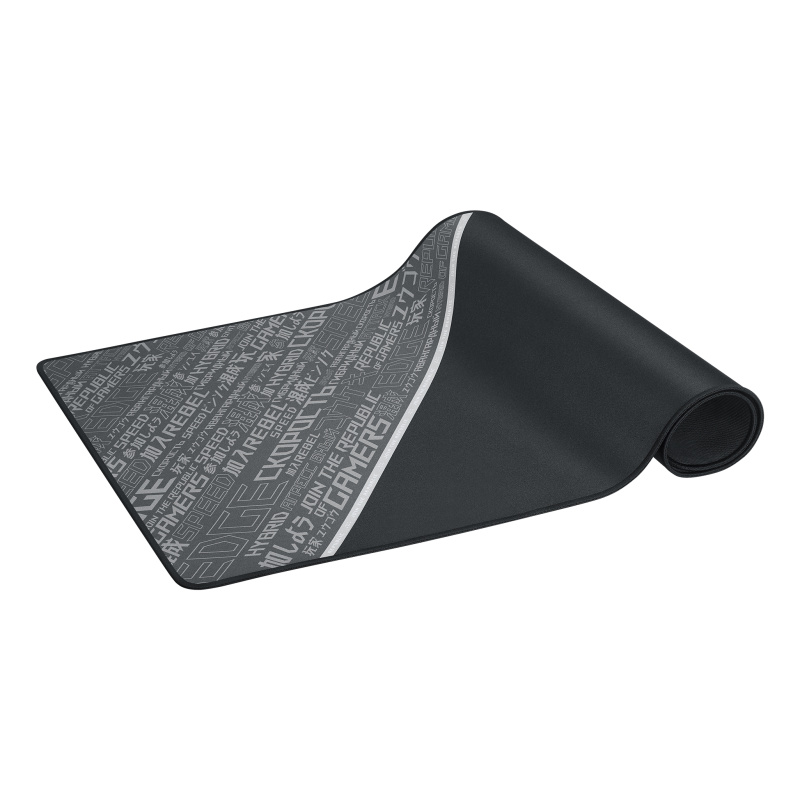 ASUS ROG Sheath BLK LTD Tapis de souris de jeu Noir, Gris, Blanc
