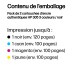 HP Pack de 2 cartouches d'encre authentiques 305 3 couleurs / noir