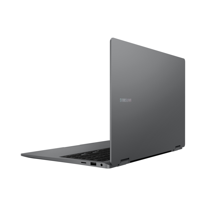 Samsung Galaxy Book5 360 Intel Core Ultra 7 256V Ordinateur portable 39,6 cm (15.6") Écran tactile Full HD 16 Go LPDDR5x-SDRAM 512 Go SSD Wi-Fi 7 (802.11be) Windows 11 Pro Gris