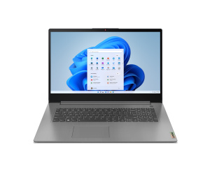 Lenovo IdeaPad 3 17ABA7 AMD Ryzen™ 7 5825U Ordinateur portable 43,9 cm (17.3") HD+ 16 Go DDR4-SDRAM 512 Go SSD Wi-Fi 6 (802.11ax) Windows 11 Home Français Gris