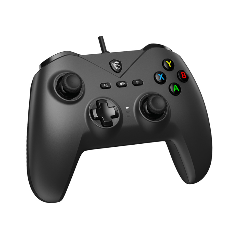 MSI FORCE GC200 accessoire de jeux vidéo Noir USB Manette de jeu Analogique/Numérique Android, PC
