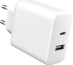 eSTUFF ES637031 chargeur d'appareils mobiles Smartphone Blanc Secteur Charge rapide Intérieure