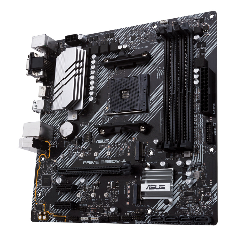 ASUS Prime B550M-A/CSM AMD B550 Emplacement AM4 micro ATX