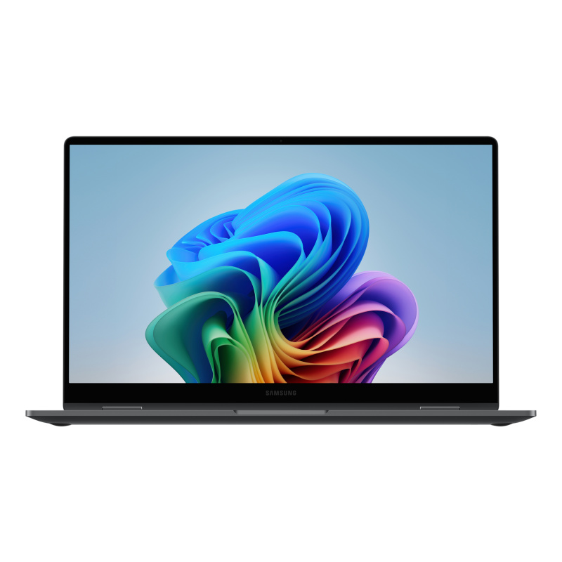 Samsung Galaxy Book5 360 Intel Core Ultra 7 256V Ordinateur portable 39,6 cm (15.6") Écran tactile Full HD 16 Go LPDDR5x-SDRAM 512 Go SSD Wi-Fi 7 (802.11be) Windows 11 Pro Gris