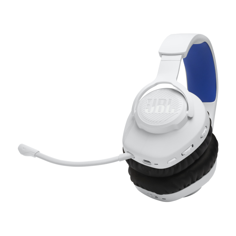 JBL Quantum 360P Casque Sans fil Arceau Jouer USB Type-C Bluetooth Bleu, Blanc