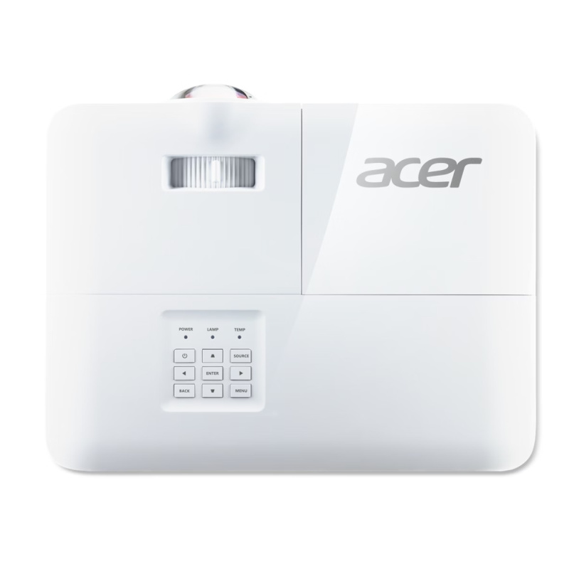 Acer S1386WHN Projecteur à focale standard 3600 ANSI lumens DLP WXGA (1280x800) Compatibilité 3D Blanc