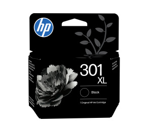 HP 301XL cartouche d'encre noir grande capacité authentique