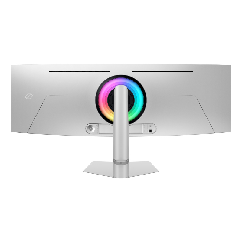Samsung G93SC écran plat de PC 124,5 cm (49") 5120 x 1440 pixels Dual QHD OLED Argent