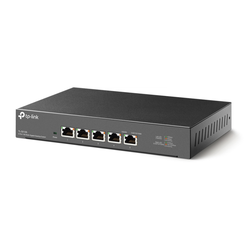 TP-Link TL-SX105 commutateur réseau Non-géré 10G Ethernet (100/1000/10000) Noir
