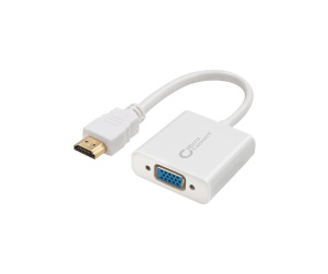 Microconnect HDMVGA1 câble vidéo et adaptateur 0,15 m HDMI Type A (Standard) VGA (D-Sub) Blanc