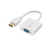 Microconnect HDMVGA1 câble vidéo et adaptateur 0,15 m HDMI Type A (Standard) VGA (D-Sub) Blanc