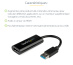 StarTech.com Adaptateur USB 3.0 vers HDMI - 1080p - Convertisseur d'Écran Slim/Compact USB Type-A vers HDMI pour Moniteur - Carte Vidéo et Graphique Externe - Noir - Windows Uniquement