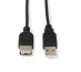 Microconnect USBAAF5B câble USB USB 2.0 5 m USB A Noir