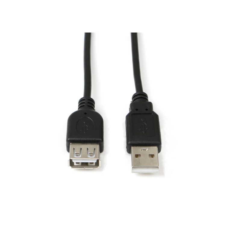 Microconnect USBAAF5B câble USB USB 2.0 5 m USB A Noir