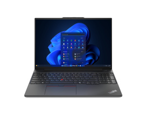 Lenovo ThinkPad E16 Gen 2 (AMD) AMD Ryzen™ 5 7535HS Ordinateur portable 40,6 cm (16") WUXGA 16 Go DDR5-SDRAM 512 Go SSD Wi-Fi 6E (802.11ax) Windows 11 Pro Français Noir