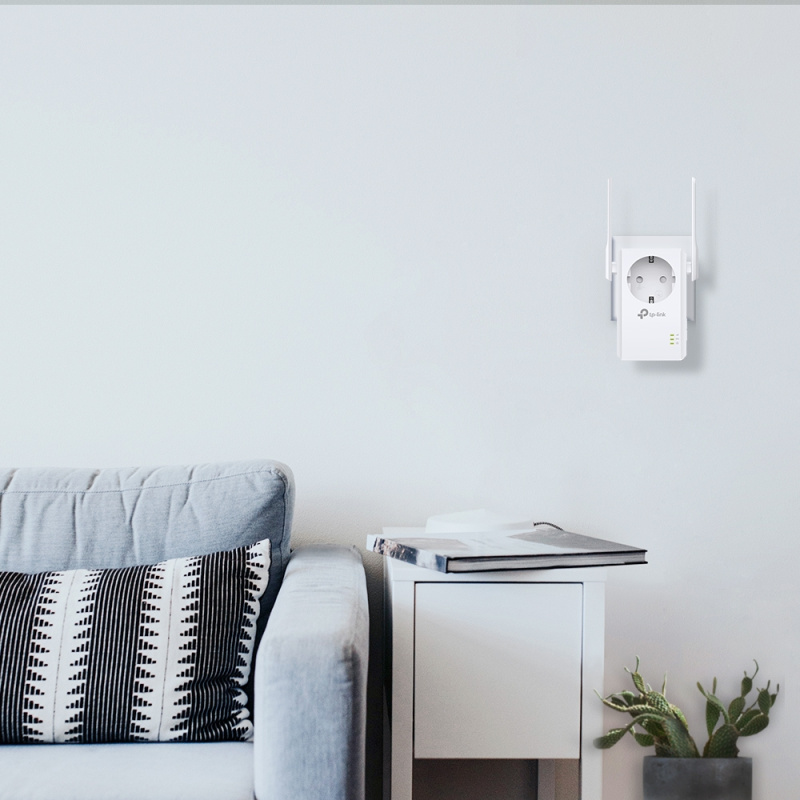 TP-Link TL-WA860RE Adaptateur réseau CPL 300 Mbit/s Ethernet/LAN Wifi Blanc 1 pièce(s)