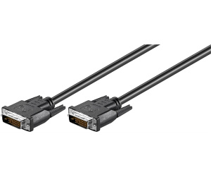 Microconnect MONCC1 câble DVI 1 m DVI-D Noir