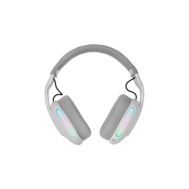 Mars Gaming MHW-PROW Casque Avec fil &sans fil Arceau USB Type-C Bluetooth Blanc