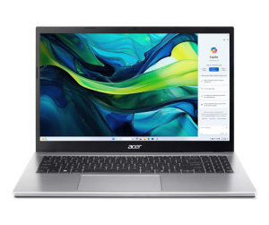 Acer Aspire Go 15 AG15-42P-R73E AMD Ryzen™ 7 5825U Ordinateur portable 39,6 cm (15.6") Full HD 32 Go DDR4-SDRAM 1 To SSD Wi-Fi 6 (802.11ax) Windows 11 Home Argent