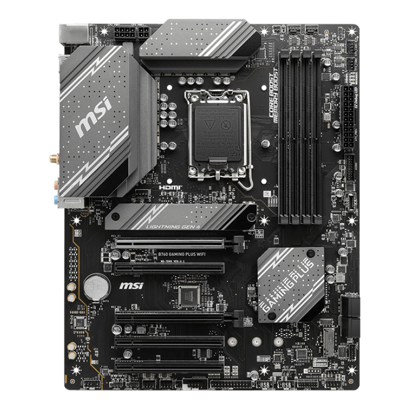 MSI B760 GAMING PLUS WIFI carte mère Intel B760 LGA 1700 ATX