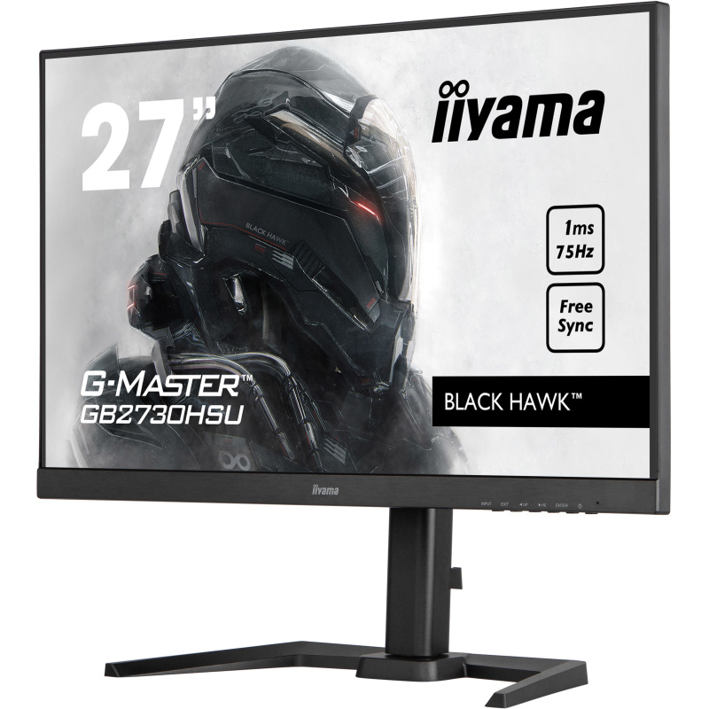 iiyama G-MASTER GB2730HSU-B5 écran plat de PC 68,6 cm (27") 1920 x 1080 pixels Full HD LED Noir