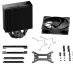 be quiet! PURE ROCK 3 Black | Ventirad mono tour, socket Intel et AMD