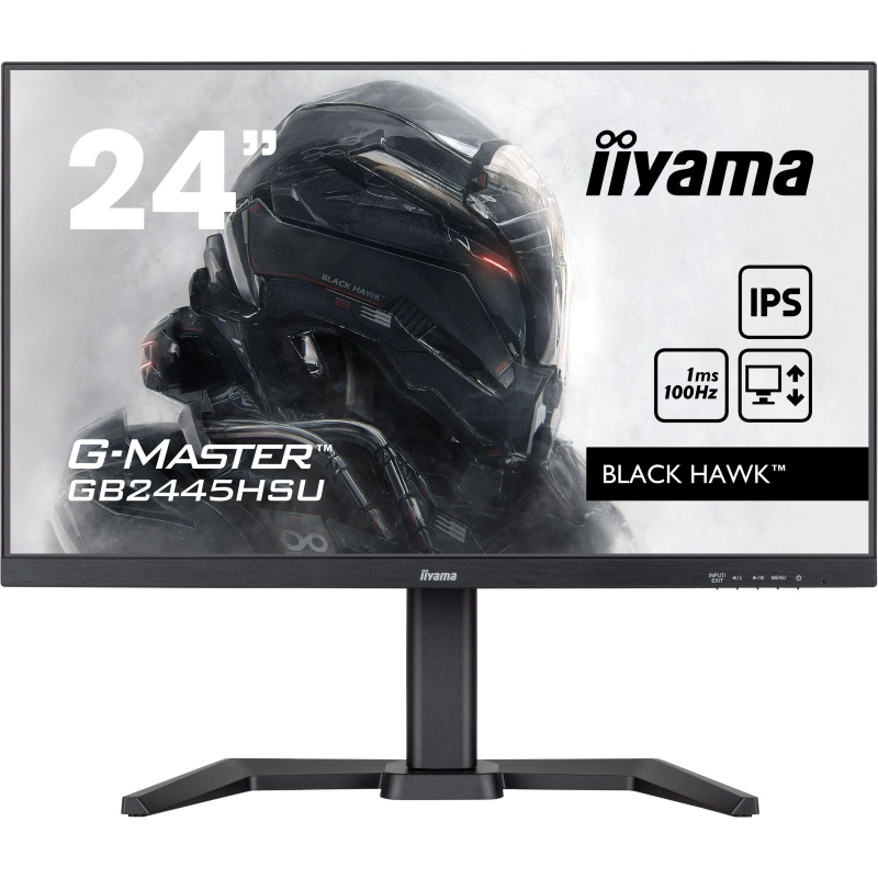 iiyama G-MASTER GB2445HSU-B2 écran plat de PC 58,4 cm (23") 1920 x 1080 pixels Full HD LED Noir