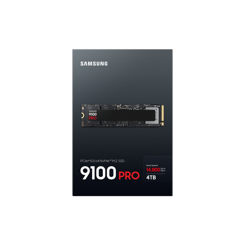 Samsung 9100 PRO PCIe® 5.0 NVMe™ M.2 SSD - 4 TB