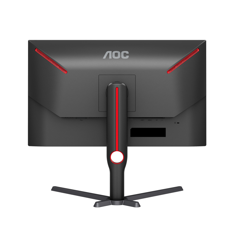 AOC G3 Q27G3XMN/BK écran plat de PC 68,6 cm (27") 2560 x 1440 pixels 2K Ultra HD LED Noir, Rouge