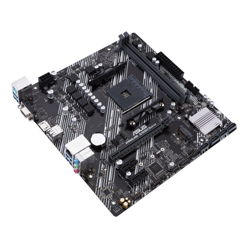 ASUS PRIME A520M-K AMD A520 Emplacement AM4 micro ATX