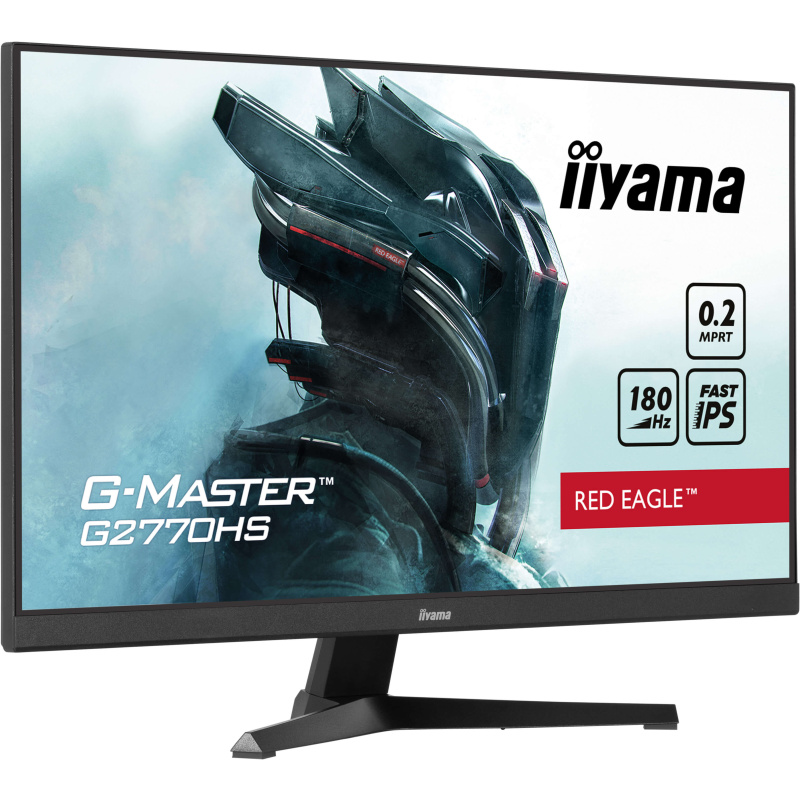 iiyama G-MASTER G2770HS-B1 écran plat de PC 68,6 cm (27") 1920 x 1080 pixels Full HD LCD Noir
