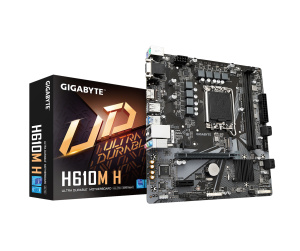 GIGABYTE H610M H carte mère Intel H610 Express LGA 1700 micro ATX