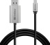 Sandberg 136-51 câble vidéo et adaptateur 2 m USB Type-C DisplayPort Noir, Gris