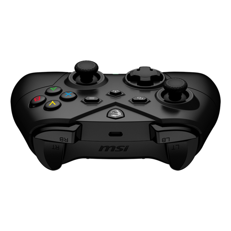 MSI FORCE GC300 WIRELESS Noir USB 2.0 Manette de jeu Analogique PC
