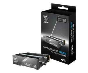 MSI SPATIUM M580 PCIe 5.0 NVMe M.2 FROZR 2TB disque SSD 2 To PCI Express 5.0 3D NAND