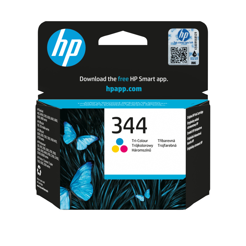 HP 344 cartouche d'encre trois couleurs authentique