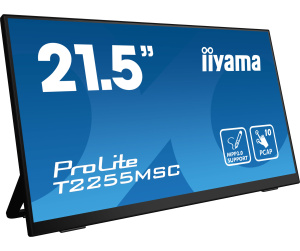 iiyama ProLite T2255MSC-B1 écran plat de PC 54,6 cm (21.5") 1920 x 1080 pixels Full HD LCD Écran tactile Noir