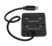 eSTUFF GLB235402 hub & concentrateur USB 3.2 Gen 1 (3.1 Gen 1) Type-C 5000 Mbit/s Noir