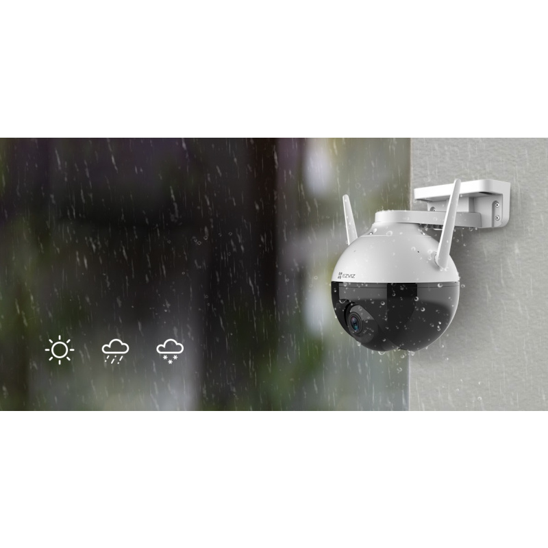 EZVIZ C8C Sphérique Caméra de sécurité IP Extérieure 1920 x 1080 pixels Plafond/Mur/Poteau