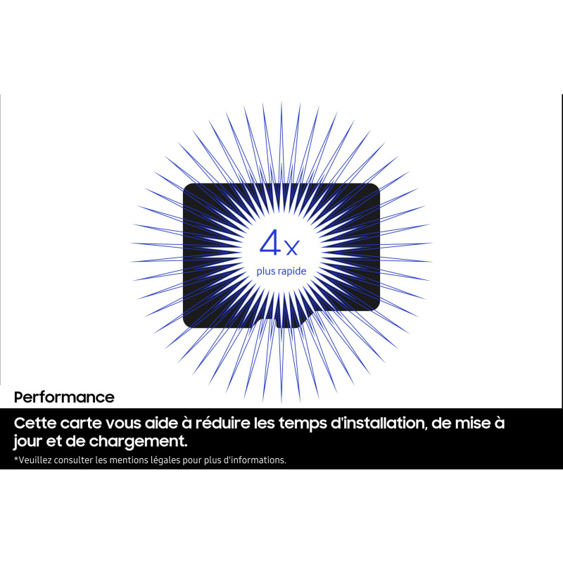 Samsung Carte microSD P9 Express 256 Go