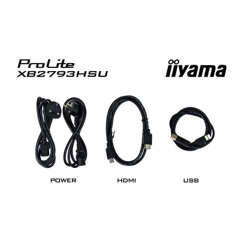 iiyama ProLite XB2793HSU-B1 écran plat de PC 68,6 cm (27") 1920 x 1080 pixels Full HD LED Noir