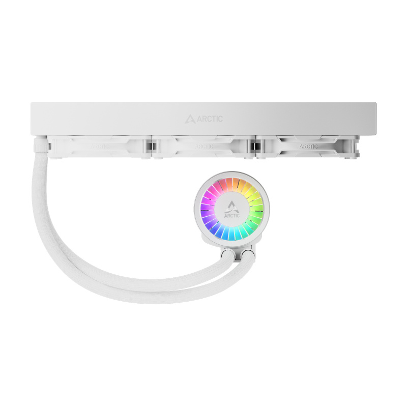 ARCTIC Liquid Freezer III Pro 360 A-RGB (White) Processeur Refroidisseur de liquide tout-en-un 12 cm Blanc 1 pièce(s)