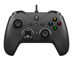 MSI FORCE GC200 accessoire de jeux vidéo Noir USB Manette de jeu Analogique/Numérique Android, PC