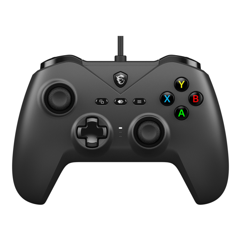 MSI FORCE GC200 accessoire de jeux vidéo Noir USB Manette de jeu Analogique/Numérique Android, PC