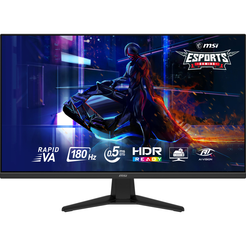 MSI MAG 325QF E18V écran plat de PC 80 cm (31.5") 2560 x 1440 pixels Wide Quad HD LED Noir