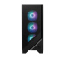 MSI MAG FORGE 320R AIRFLOW unité centrale Micro Tower Noir, Transparent