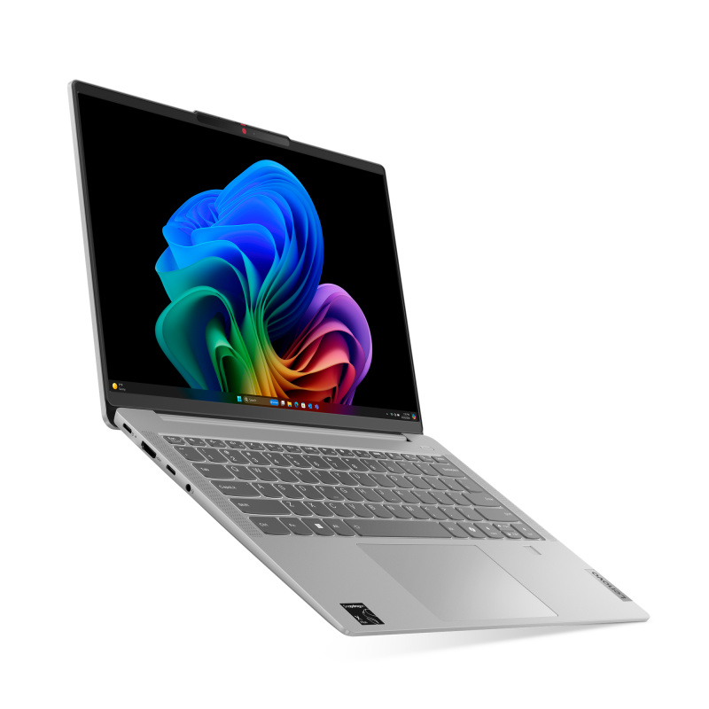 Lenovo IdeaPad Slim 5 14Q8X9 Copilot+ PC Qualcomm Snapdragon X1-26-100 Ordinateur portable 35,6 cm (14") WUXGA 32 Go LPDDR5x-SDRAM 512 Go SSD Wi-Fi 7 (802.11be) Windows 11 Home Français Gris
