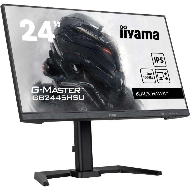 iiyama G-MASTER GB2445HSU-B2 écran plat de PC 58,4 cm (23") 1920 x 1080 pixels Full HD LED Noir